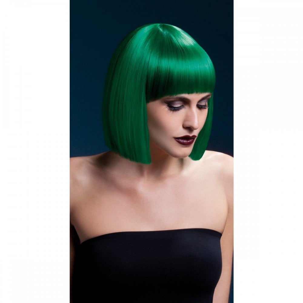Deluxe Heat Resistant Lola Wig Green