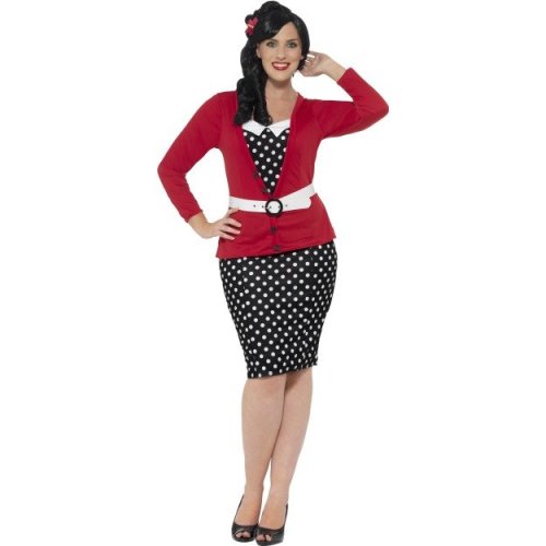 50's Curve Pin Up Costume