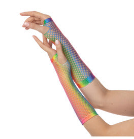 Fishnet Gloves Long