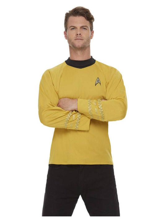 Official Star Trek Uniform Gold Costume