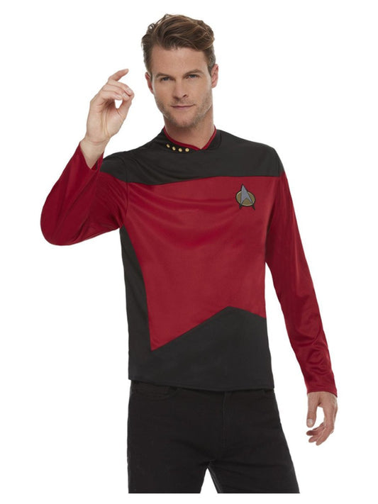 Official Star Trek Next Generation Uniform Red Costume
