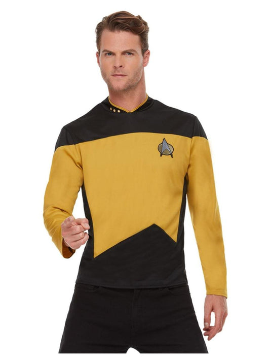 Official Star Trek Next Generation Uniform Gold Costume