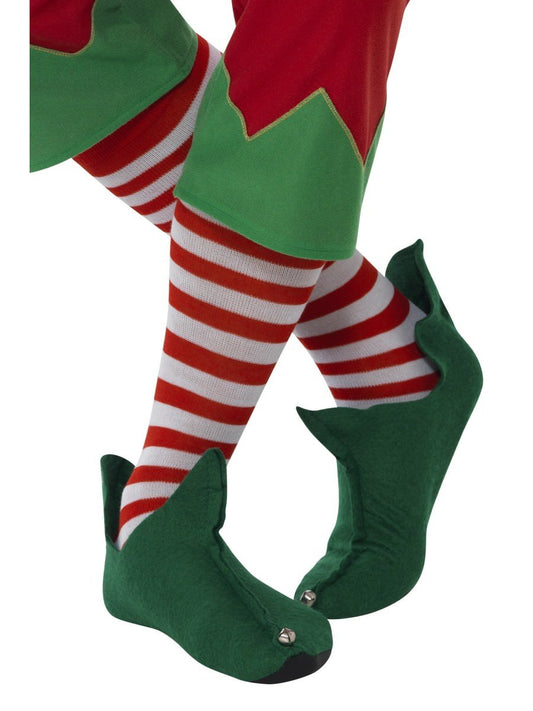 Red and White Striped Socks