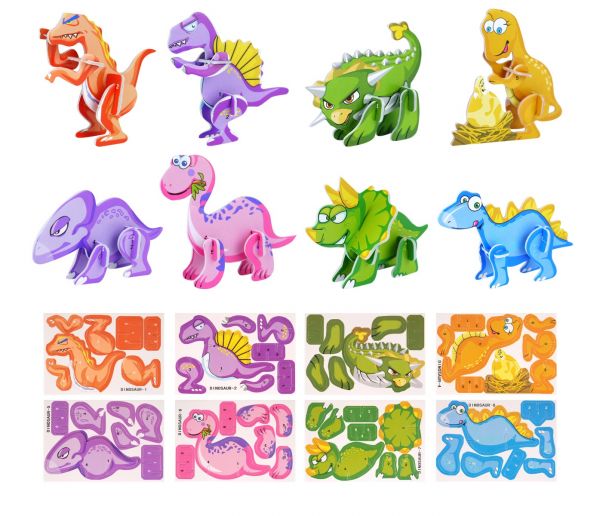 3D Dinosaur Puzzle