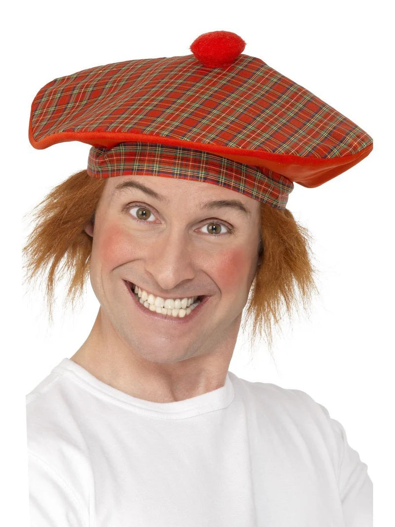 Classic Tam O Shanta Scottish Hat with Hair