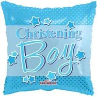 Christening Girl/ Boy Pillow 18" Foil Balloon