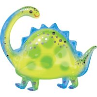 Dinosaur Brontosaurus Supershape Foil Balloon