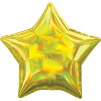 Plain Star Iridescent 20" Balloon