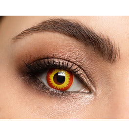 Chromaview Wild Fire Contact Lenses- 1 Month Use
