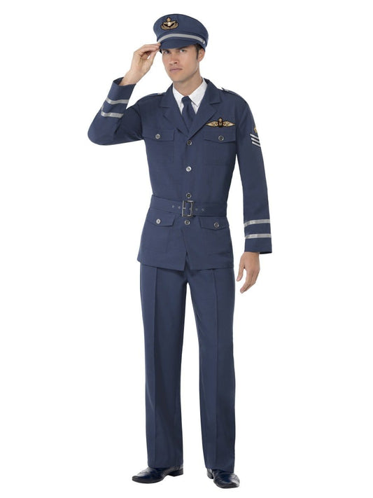 WWII Airforce Captain Man Costume
