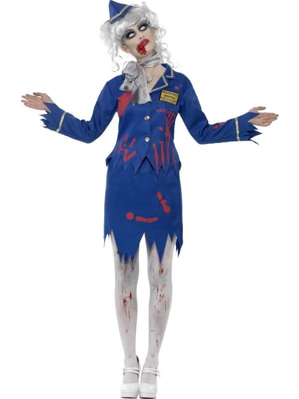 Zombie Airhostess Costume