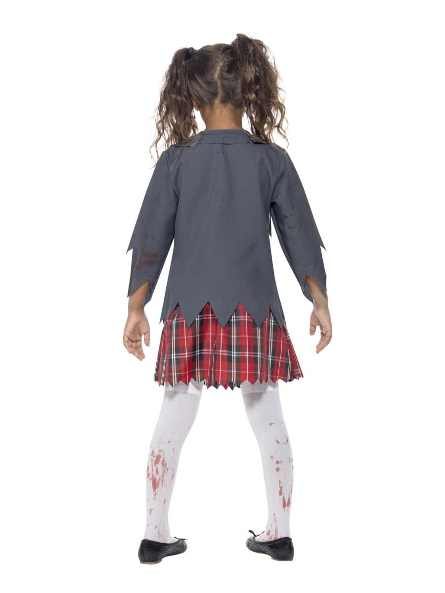 Zombie School Girl Child Costume