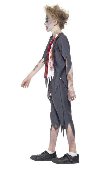 Zombie School Boy Child Costume