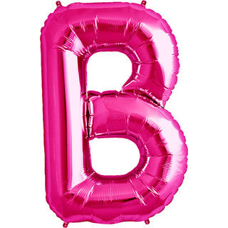 Giant Foil Letter Pink