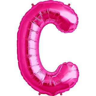 Giant Foil Letter Pink
