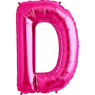 Giant Foil Letter Pink