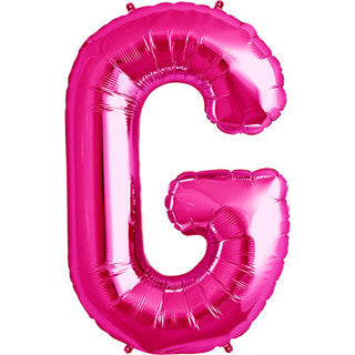 Giant Foil Letter Pink