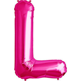 Giant Foil Letter Pink