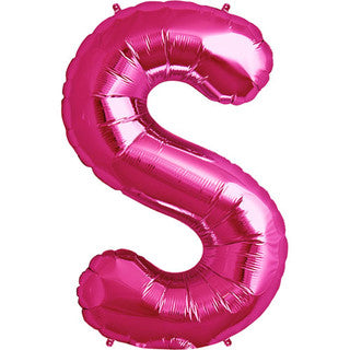 Giant Foil Letter Pink