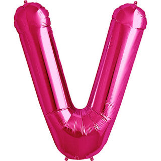 Giant Foil Letter Pink