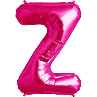 Giant Foil Letter Pink