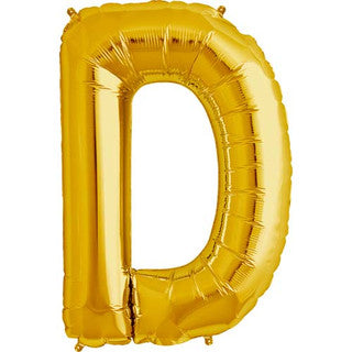 Giant Foil Letter Gold