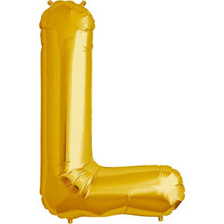 Giant Foil Letter Gold