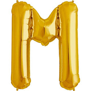 Giant Foil Letter Gold