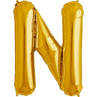 Giant Foil Letter Gold