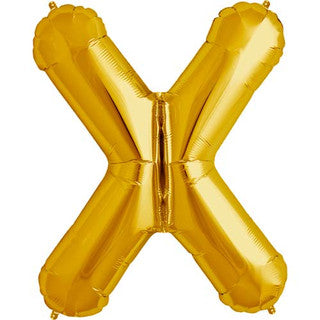 Giant Foil Letter Gold