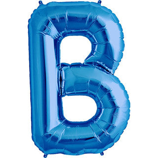 Giant Foil Letter Blue