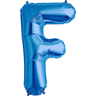 Giant Foil Letter Blue