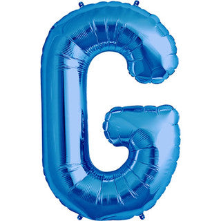 Giant Foil Letter Blue