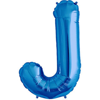 Giant Foil Letter Blue