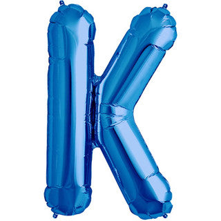 Giant Foil Letter Blue