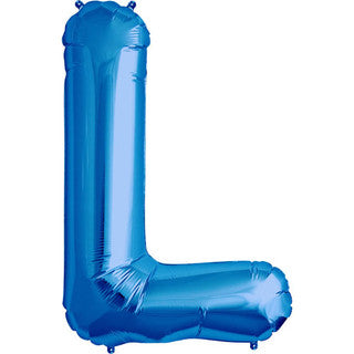 Giant Foil Letter Blue