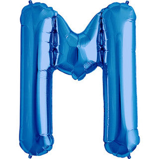 Giant Foil Letter Blue
