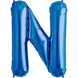 Giant Foil Letter Blue