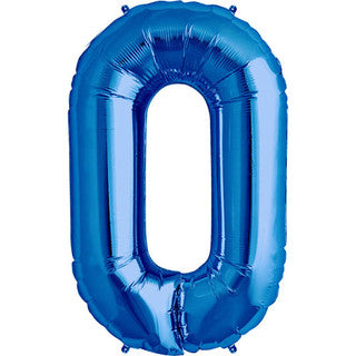 Giant Foil Letter Blue