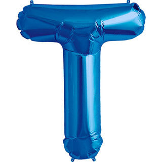 Giant Foil Letter Blue