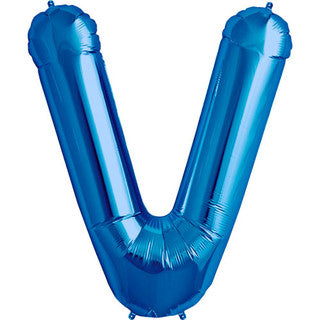 Giant Foil Letter Blue