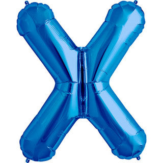 Giant Foil Letter Blue