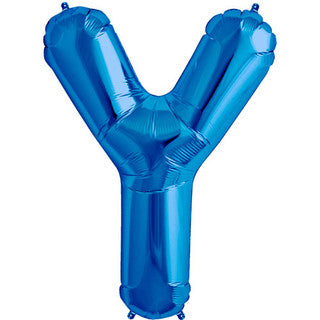 Giant Foil Letter Blue