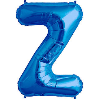 Giant Foil Letter Blue