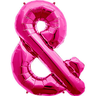 Giant Foil Letter Pink
