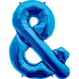 Giant Foil Letter Blue