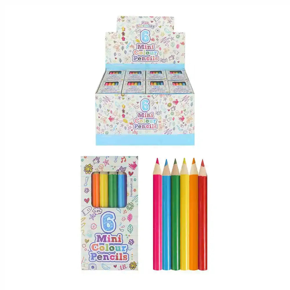 Mini Pencils 6pkt