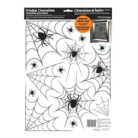 Spider Window Stickers