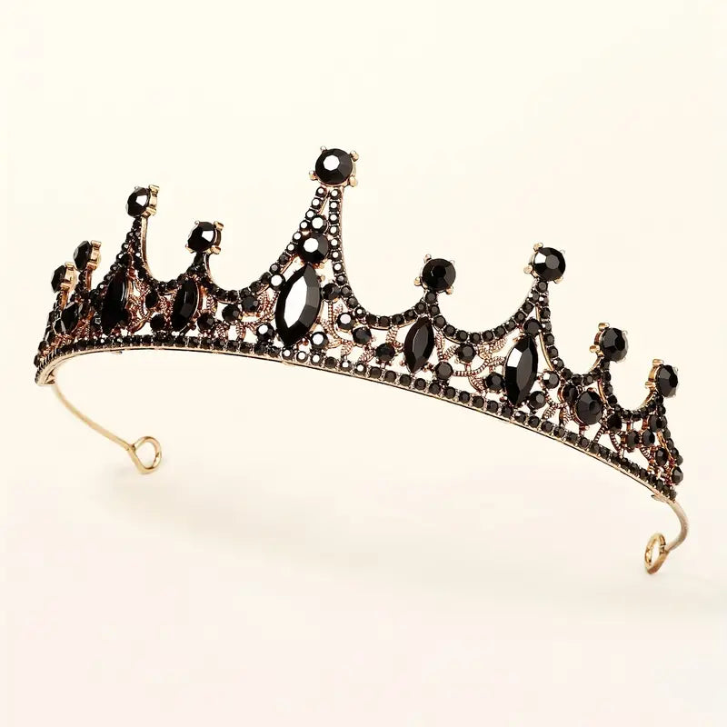 Metal Tiara Deluxe Black