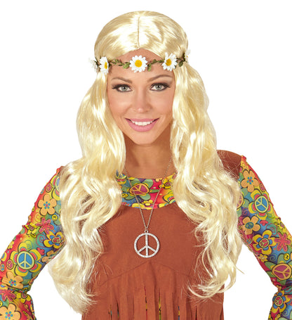 Medieval Flower Wig